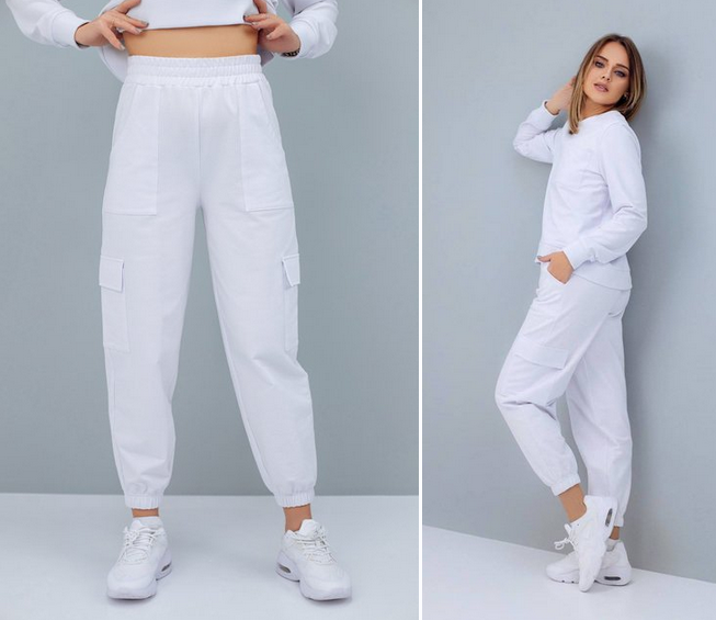 [Элина Патыкова] [Шитье] Костюм “Белый”. Джоггеры _0.png